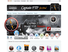 Tablet Screenshot of captainftp.com